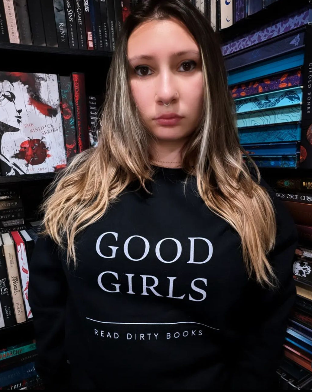 Read Dirty Books Alternate Colors Crewneck