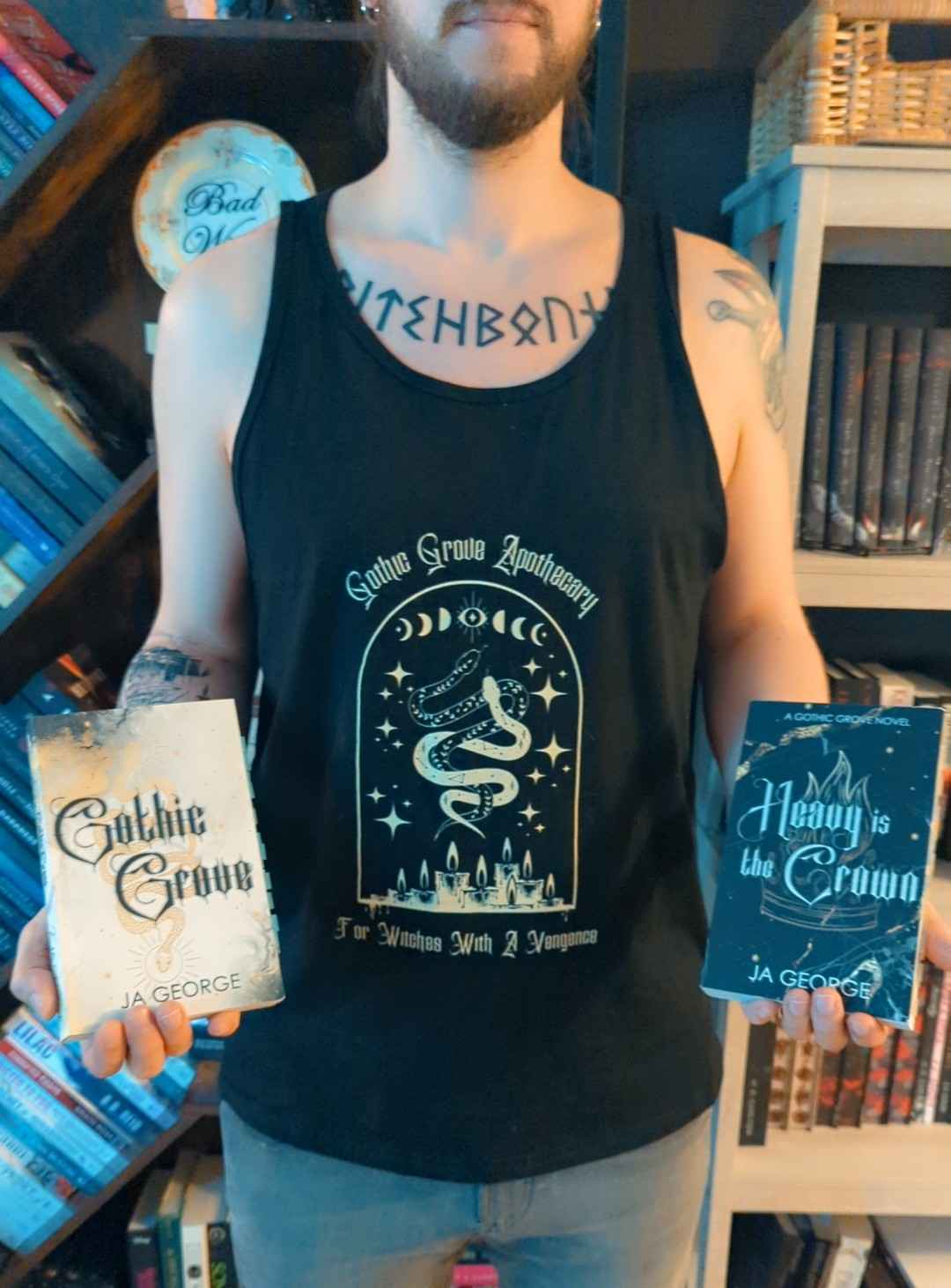 Gothic Grove Apothecary Mens Tank Top