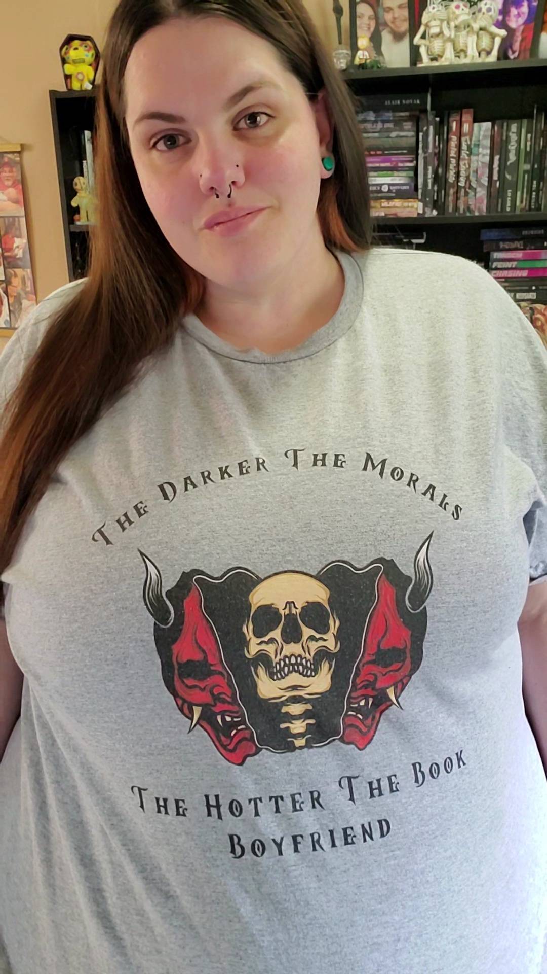 The Darker The Morals Tee Shirt