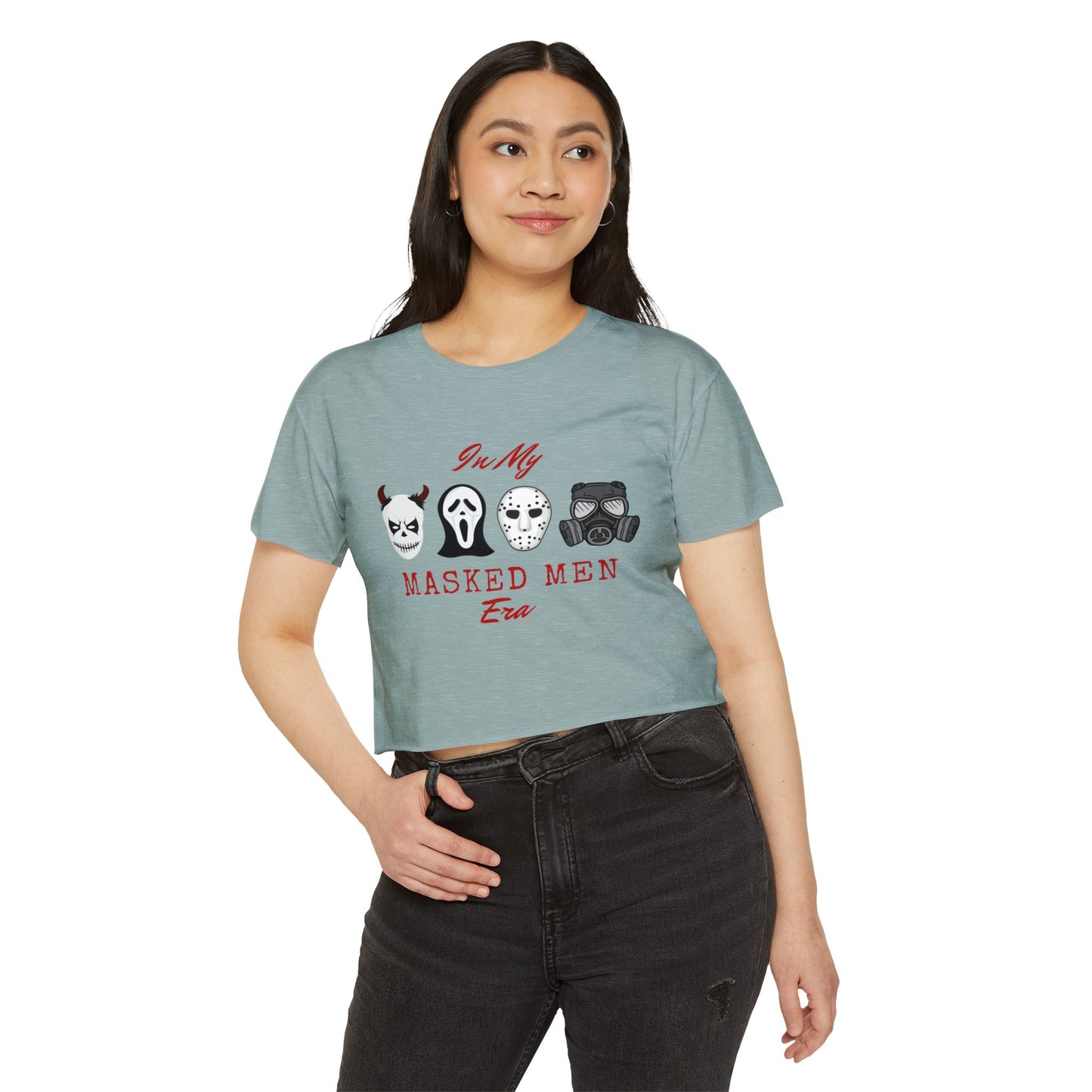 Masked Men Era Crop Top