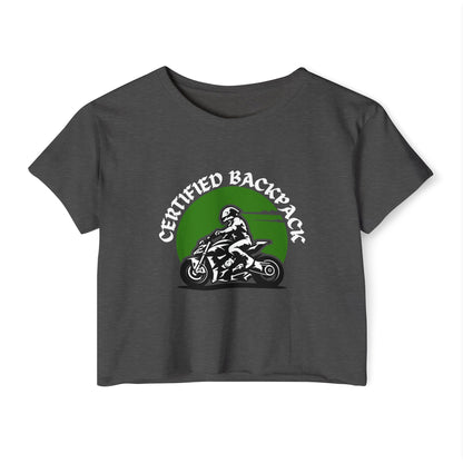 Certified Backpack (Little Sister Series) Crop Top