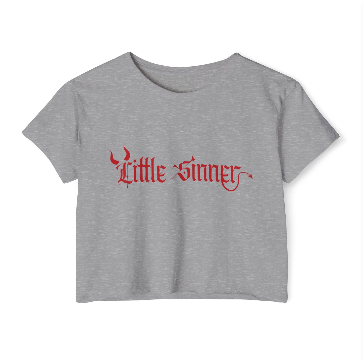 Little Sinner Crop Top (Satan's Priest)