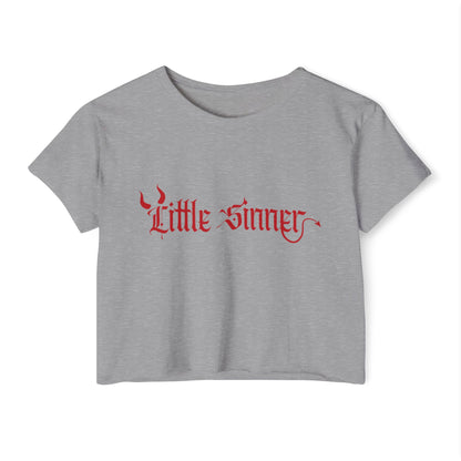 Little Sinner Crop Top (Satan's Priest)
