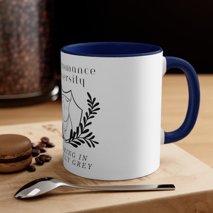 Dark Romance University Accent Color Coffee Cup