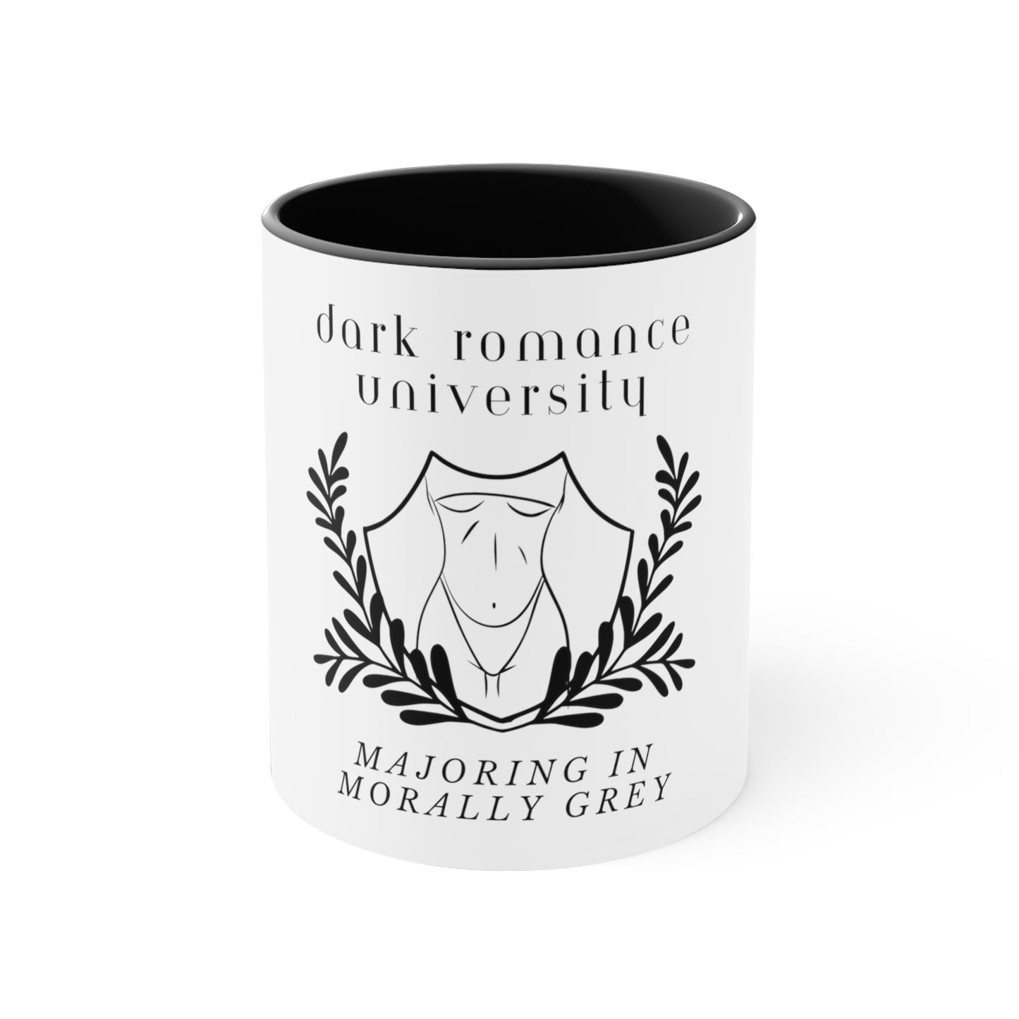 Dark Romance University Accent Color Coffee Cup