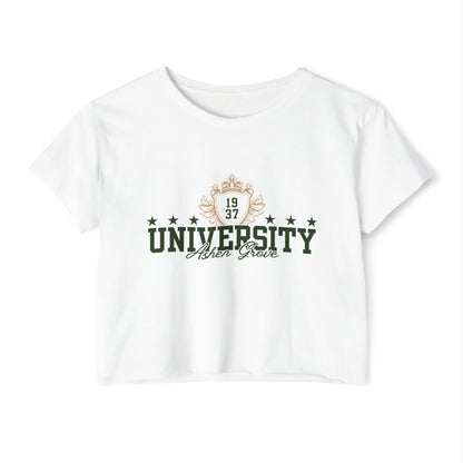 University Crop Top