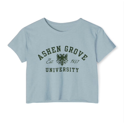 Ashen Grove University Crop Top