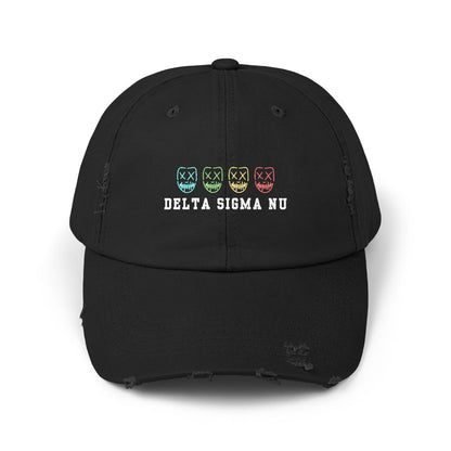 Delta Sigma Nu Distressed Cap