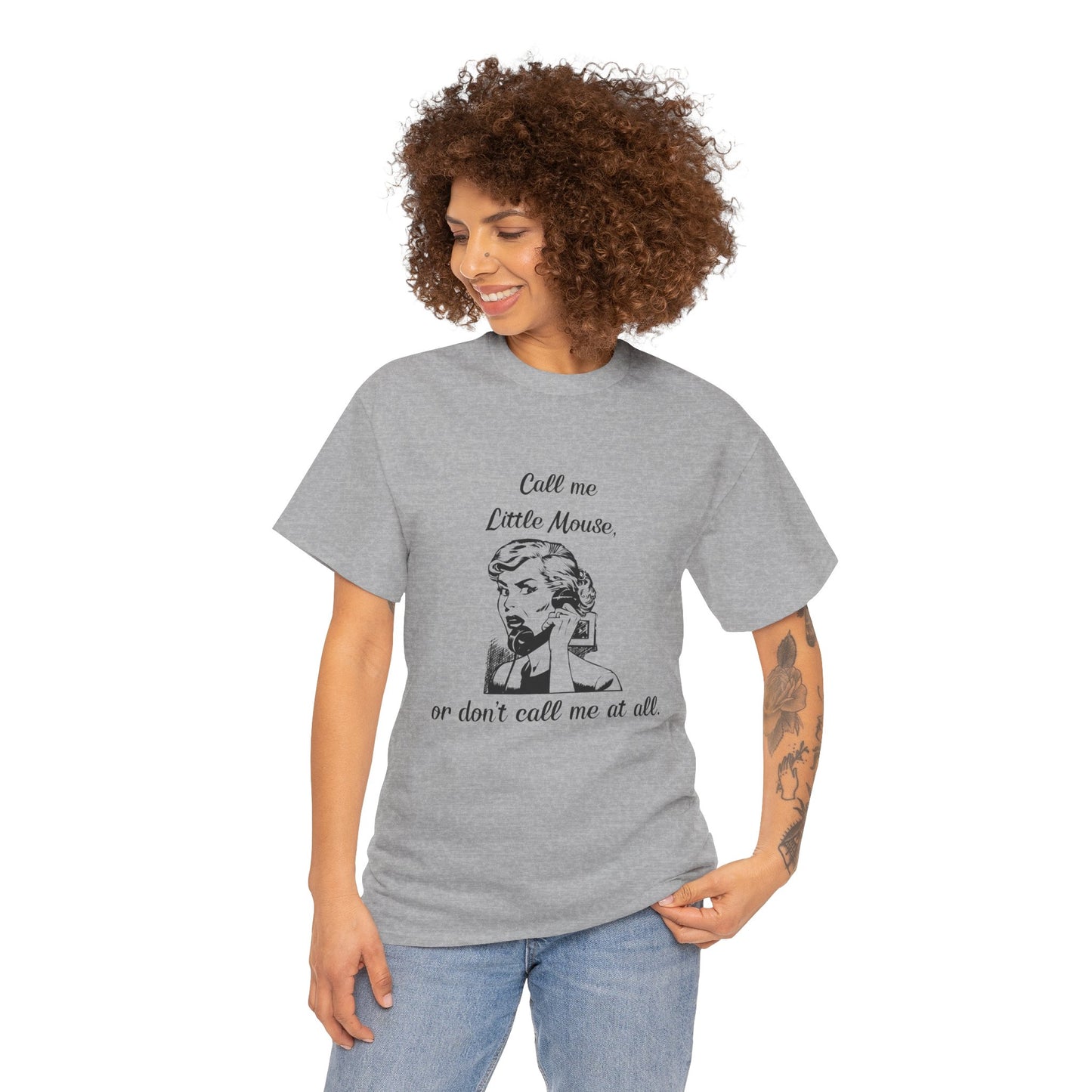 Call Me Little Mouse Tee Shirt *Licensed H.D. Carlton Merch*