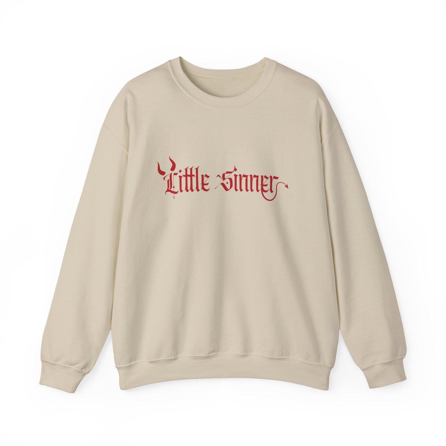 Little Sinner Crewneck Sweatshirt (Satan's Priest)