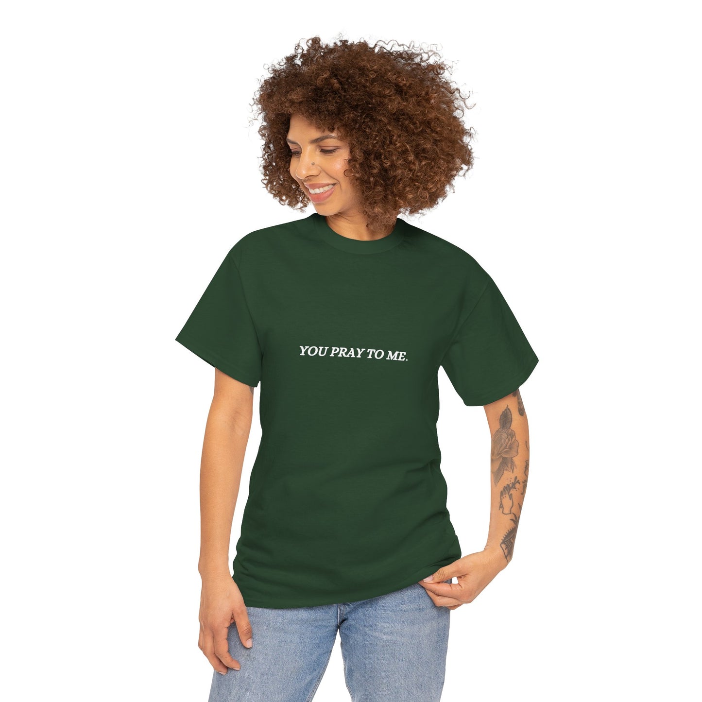 You Pray To Me Tee Shirt  *Licensed Gothic Grove Merch*