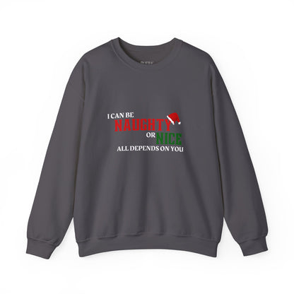 Naughty or Nice Crewneck Sweatshirt