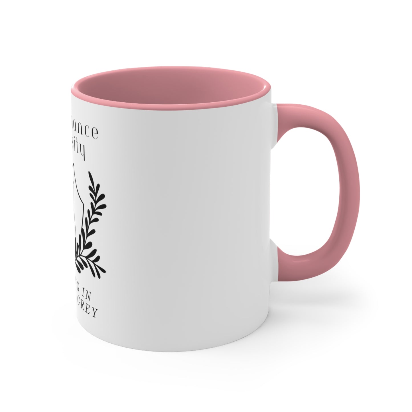 Dark Romance University Accent Color Coffee Cup