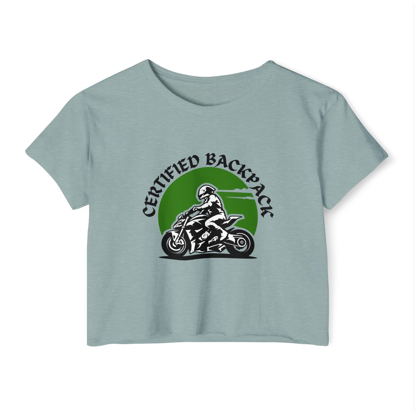 Certified Backpack (Little Sister Series) Crop Top