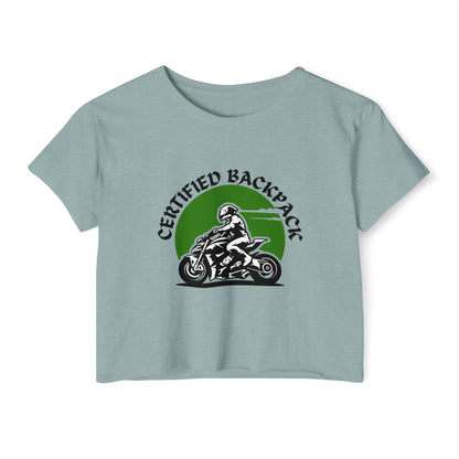 Certified Backpack (Little Sister Series) Crop Top