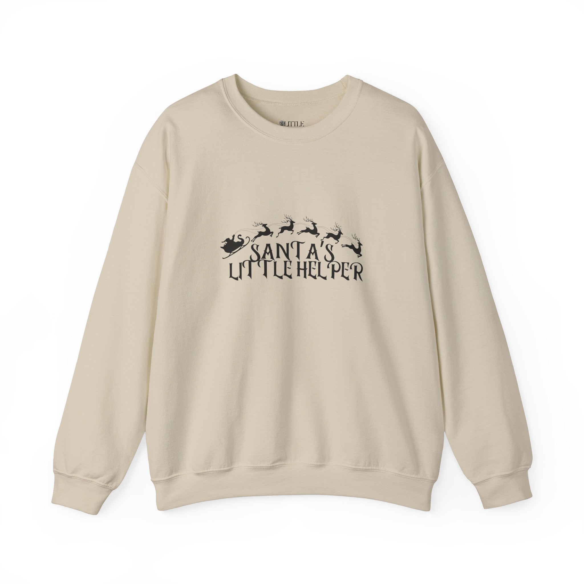 Eco Kids Sweatshirt in Organic Cotton popular & Recycled Polyester - Santa's Little Helper