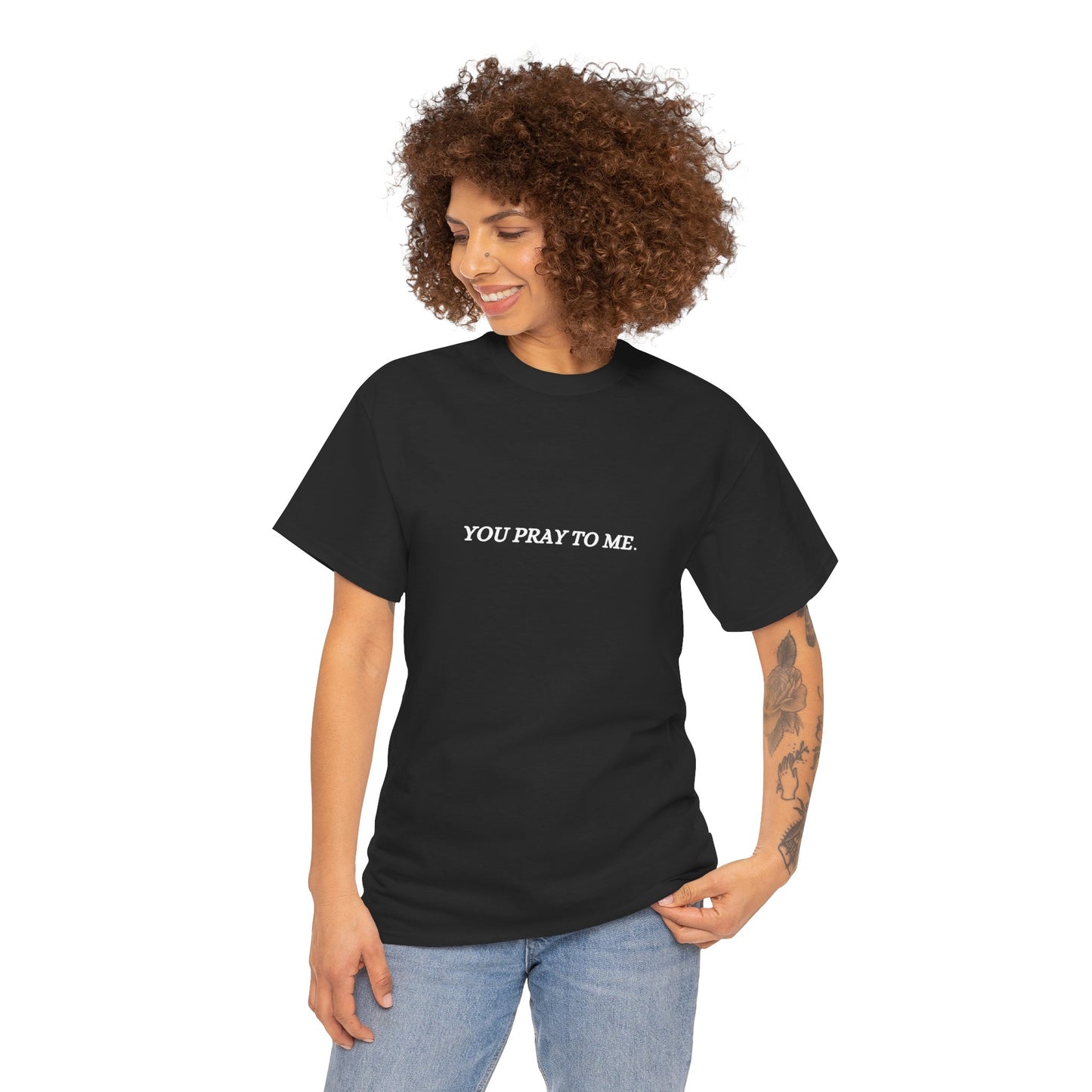 You Pray To Me Tee Shirt  *Licensed Gothic Grove Merch*
