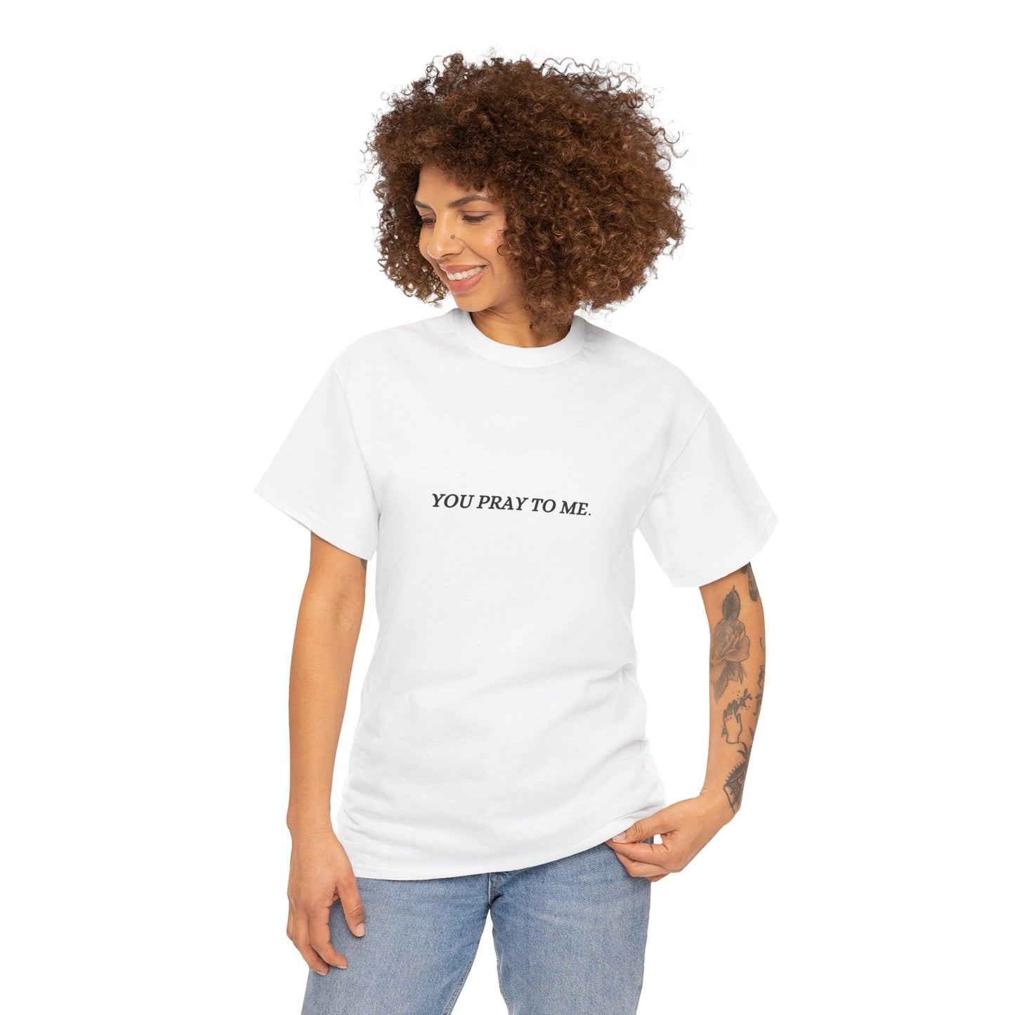 You Pray To Me Tee Shirt  *Licensed Gothic Grove Merch*