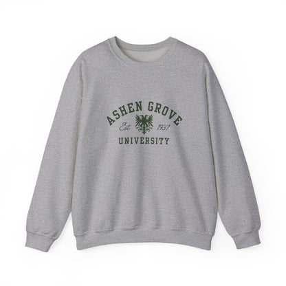 Ashen Grove University Crewneck