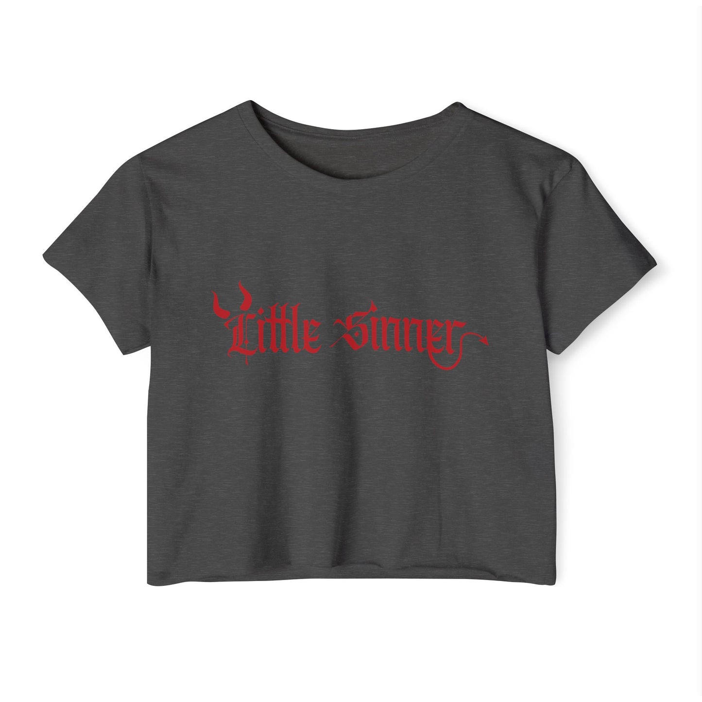 Little Sinner Crop Top (Satan's Priest)