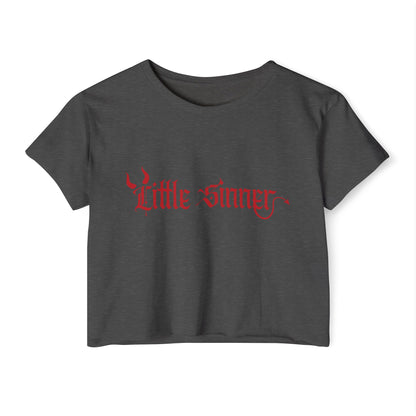 Little Sinner Crop Top (Satan's Priest)