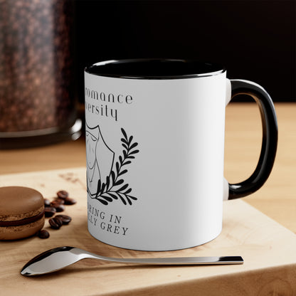 Dark Romance University Accent Color Coffee Cup