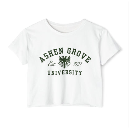 Ashen Grove University Crop Top