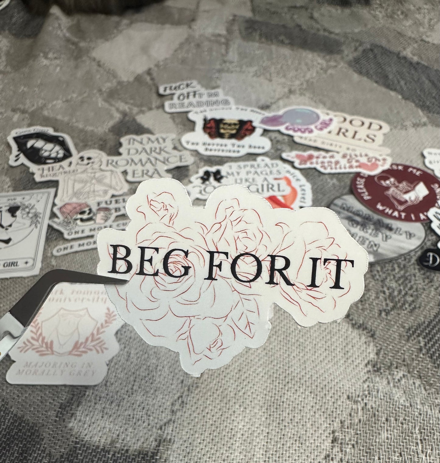 Beg For It Sticker