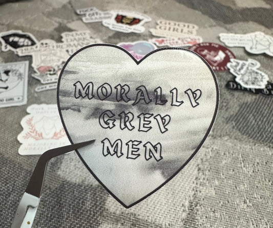 Morally Grey Men Sticker