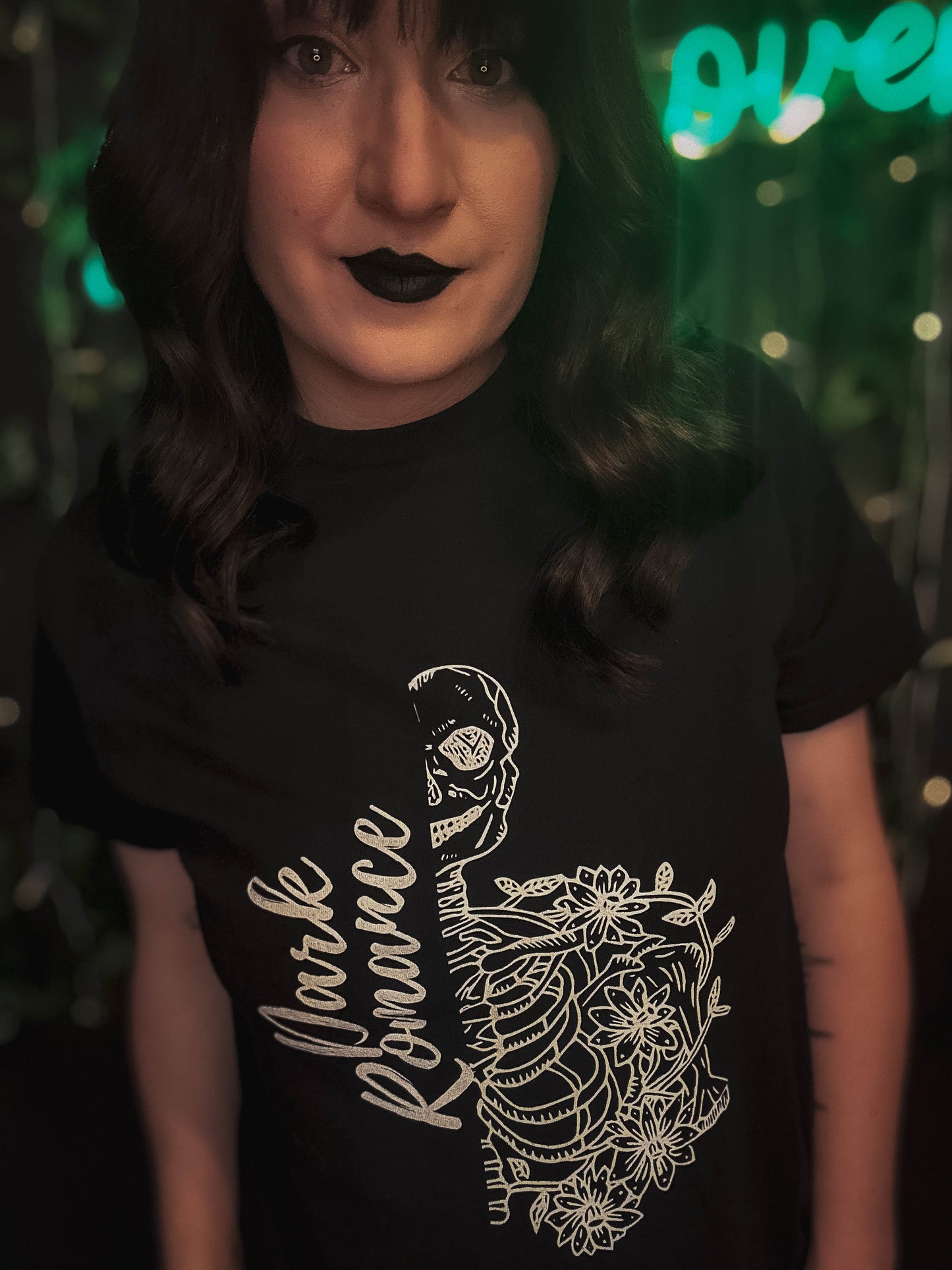 Dark Romance Skeleton Cotton Tee